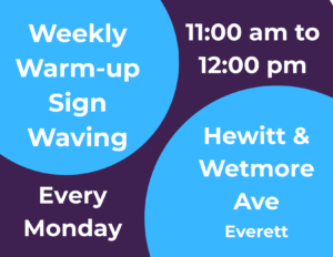 Weekly Warm-up Protest
